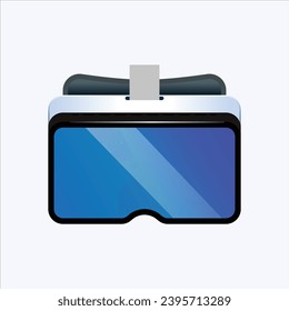 Virtual Reality google vector icon