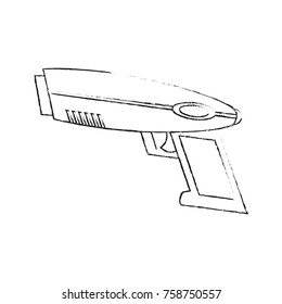 Virtual reality handgun icon vector illustration graphic design