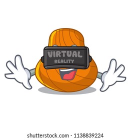 Virtual reality hard shell mascot cartoon