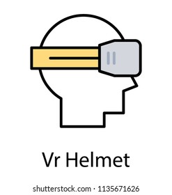 Virtual reality head-mounted device or glasses
