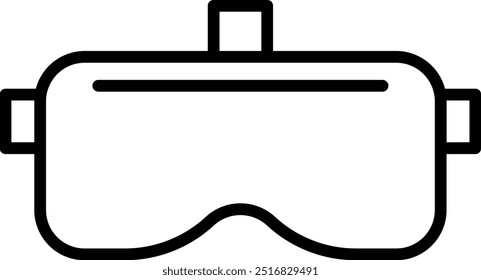 Virtual Reality Headset icon design for personal commercial use