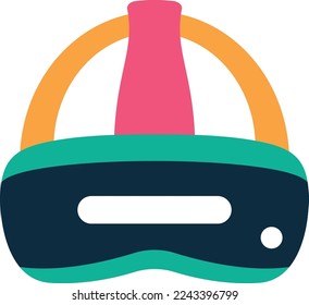 Symbol für virtuelle Realität