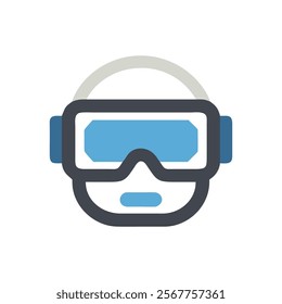 Virtual Reality Headset Icon for Immersive Experiences