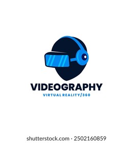 Virtual Reality Headset Icon - VR Technology Symbol
