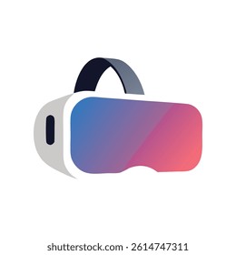 Virtual Reality Headset Illustration for Technology, Gaming, or Metaverse Design Projects