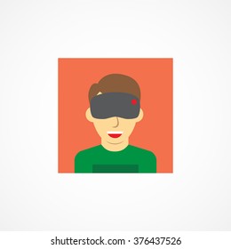 Virtual reality icon