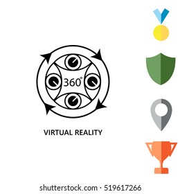 virtual reality icon