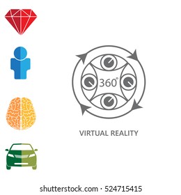 virtual reality icon