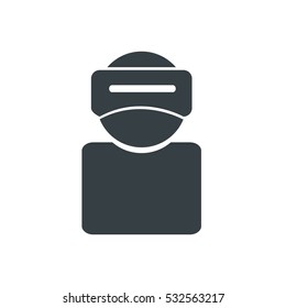 Virtual Reality Icon Design Template Element