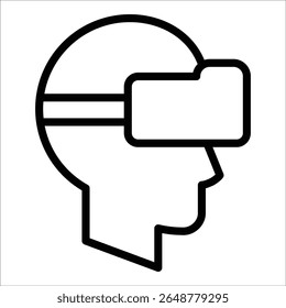 Virtual Reality Icon-Element für Design