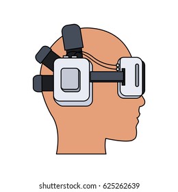 virtual reality icon image 