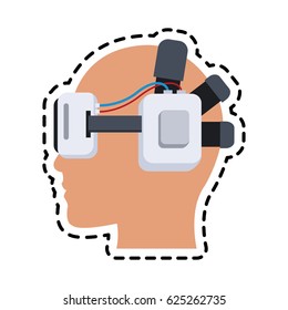 virtual reality icon image 