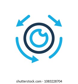 virtual reality ,icon and symbol
