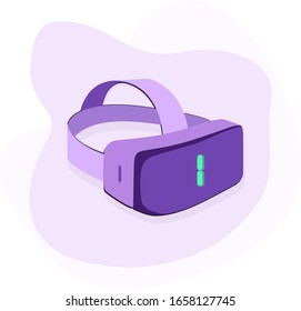 Cabeceras de realidad virtual. Realidad virtual. VR. Gafas de realidad virtual