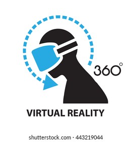 virtual reality ,icon and symbol