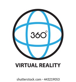 Virtual Reality ,icon And Symbol