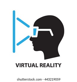 virtual reality ,icon and symbol