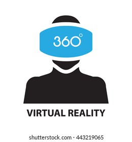 virtual reality ,icon and symbol
