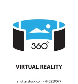 Virtual Reality ,icon And Symbol