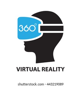 virtual reality ,icon and symbol