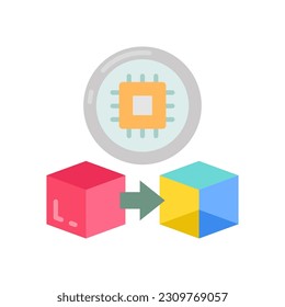 Virtual Reality icon in vector. Illustration