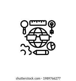 Virtual Reality icon in vector. Logotype