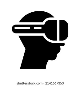 Virtual Reality Icon Vector Symbol Design Illustration