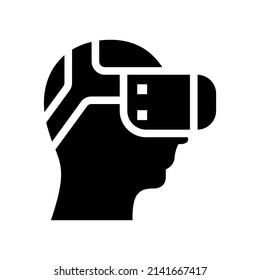 Virtual Reality Icon Vector Symbol Design Illustration