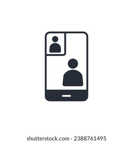 virtual reality icon. vector.Editable stroke.linear style sign for use web design,logo.Symbol illustration.
