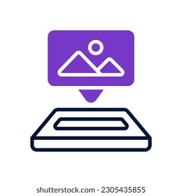 icono de realidad virtual para tu diseño de sitio web, logotipo, aplicación, interfaz de usuario.
