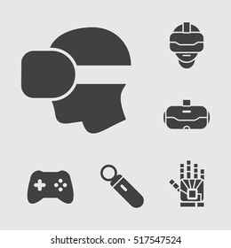 Virtual Reality Icons set 1