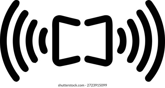 Virtual Reality Icons Set für VR-Technologie, beeindruckende Erfahrung, Metaverse, Gaming und interaktives digitales Design