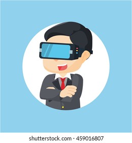virtual reality illustration design