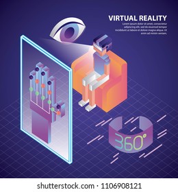 virtual reality isometric