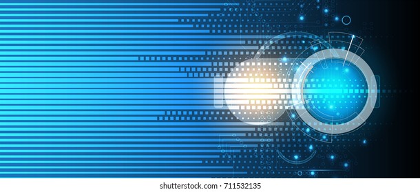 virtual reality in life future technology background