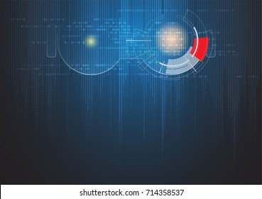 virtual reality in life future technology abstract background