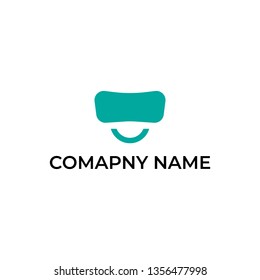 Virtual reality logo design
