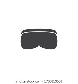 Virtual Reality logo and  icon vector design