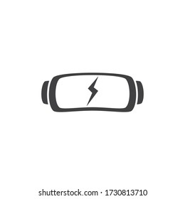 Virtual Reality logo and  icon vector design