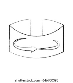 Virtual reality screens icon