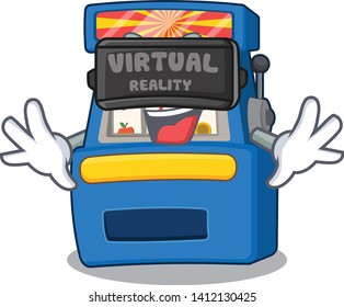 Virtual reality slot machine 