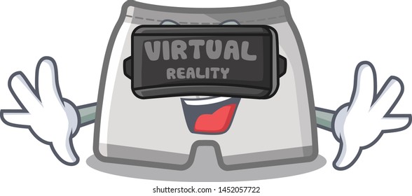 Virtual reality swimming trunks stored in character cupboard