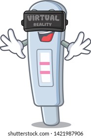 Virtual reality test pack in cartoon medicine cabinet
