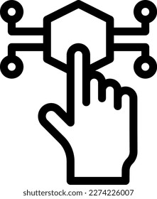 ilustración virtual Vector en un fondo transparente. Símbolos de calidad premium. Iconos delgados para el concepto y el diseño gráfico.
