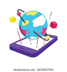 Icono de estilo de Vector de realidad virtual. Archivo Eps 10