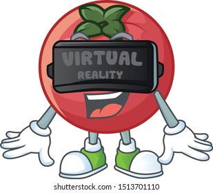 Virtual reality velvet apple fruit for healthy juice