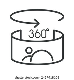 virtual reality view of image icon