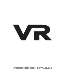 Virtual reality vr icon graphic design template