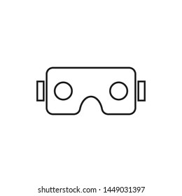 Virtual reality vr icon graphic design template