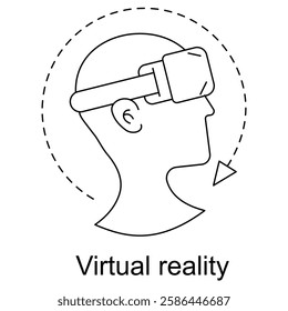 Virtual Reality (VR) is an immersive technology that creates a simulated digital environment, allowing users to interact with 3D worlds through VR headsets, controllers, and motion tracking.